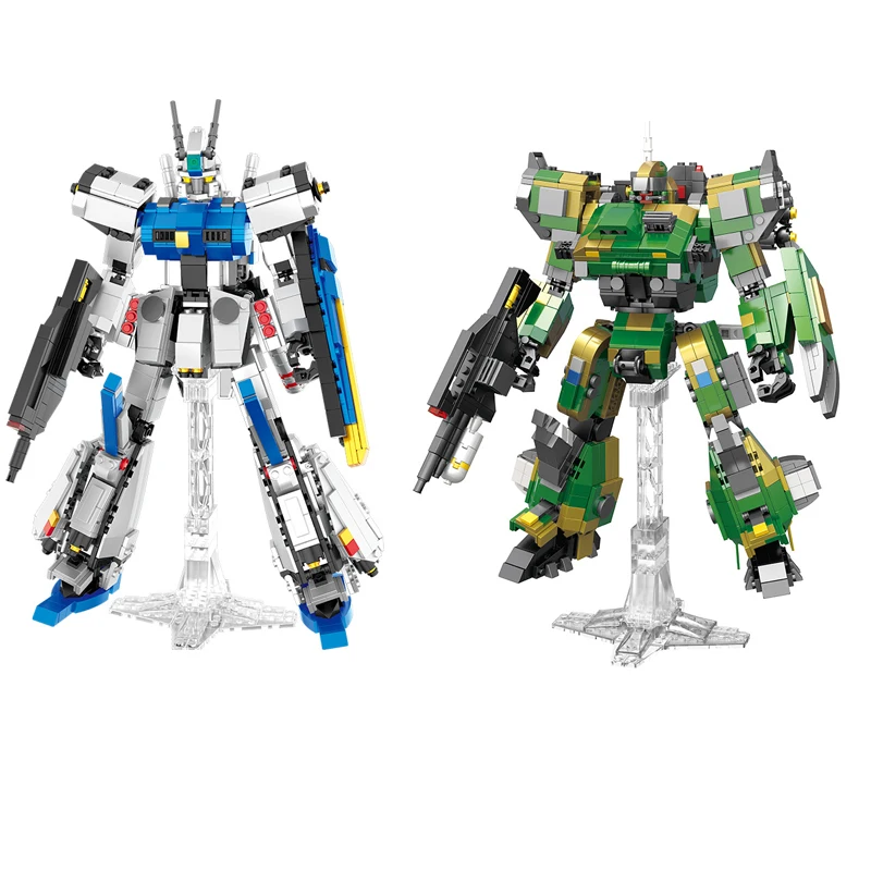 Модель механика Робот строительные блоки совместимы с город Кирпичи Игрушка для