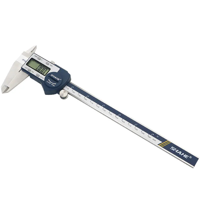 Цифровой штангенциркуль shahe 0 200 мм из нержавеющей стали|measuring vernier caliper|digital