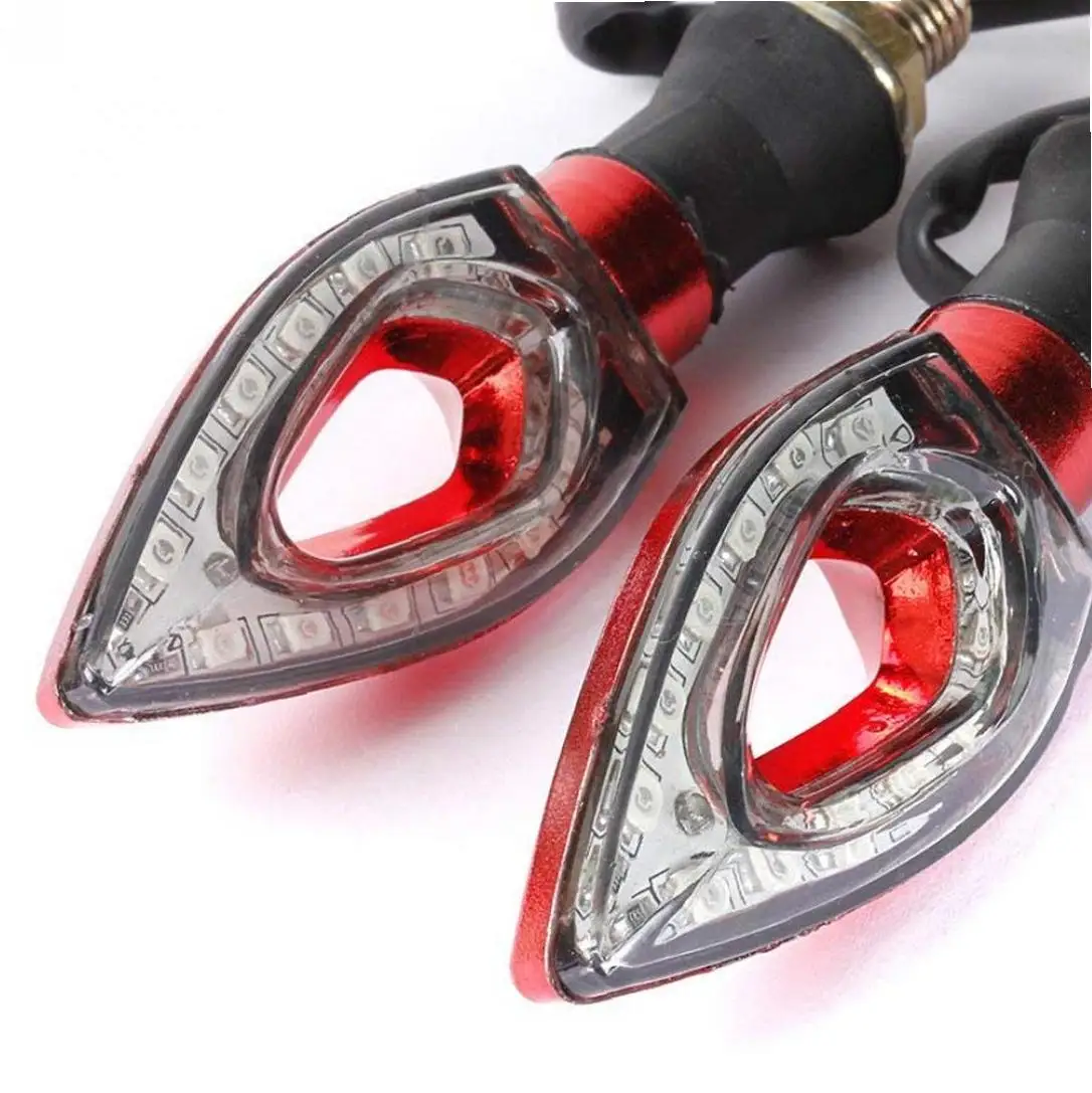 Светодиодные поворотники водонепроницаемые 12 В мини стебель стрела мотоцикл