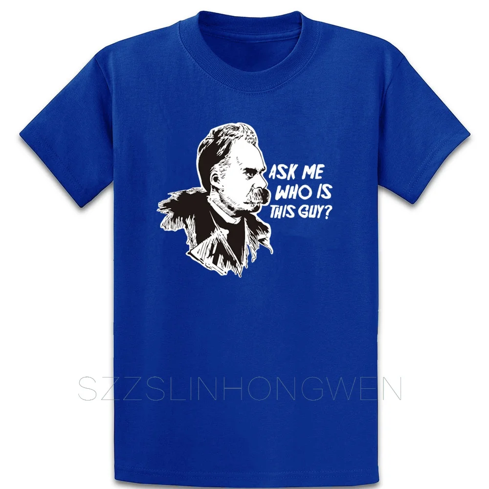 Nietzsche_Philosophy философ Thinker футболка более Размеры S-5XL Новинка Демисезонный с