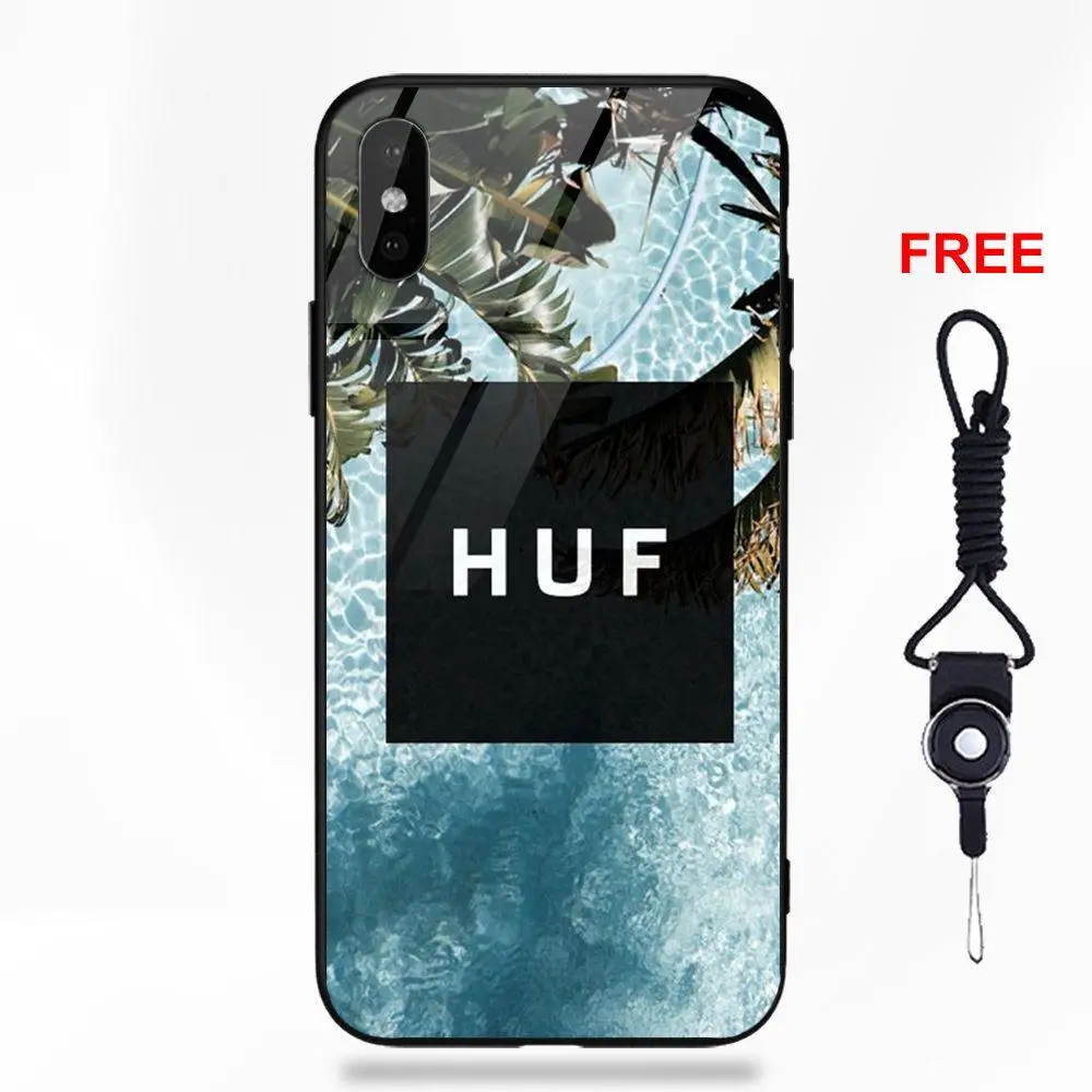 Amazing Diamond Supply Huf для Apple iPhone 5 5C 5S SE 6 6S 7 8 Plus X XS Max XR мягкая рамка из ТПУ + чехол