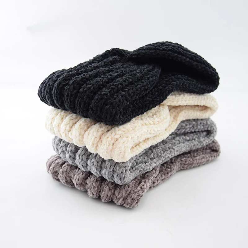 

Women Handmade Woven Headband Cross Knotted Knitted Corduroy Warm Ear Hair Band Autumn Winter Turban Ear Warmer Hair Accessories