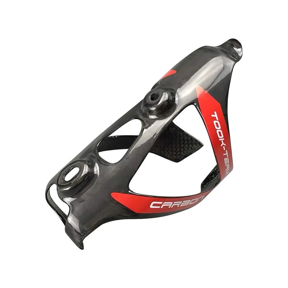 

TOSEEK Bicycle Bottle Holder Full Carbon Fiber Water Bottle Cage Bike Accessories 25g 3K Glossy Finish