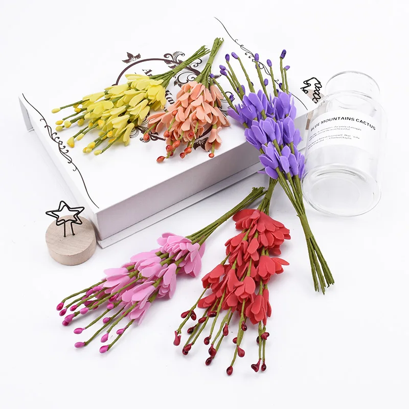 10 шт. вазы из пенопласта в виде ветвей персика для домашнего декора свадебные