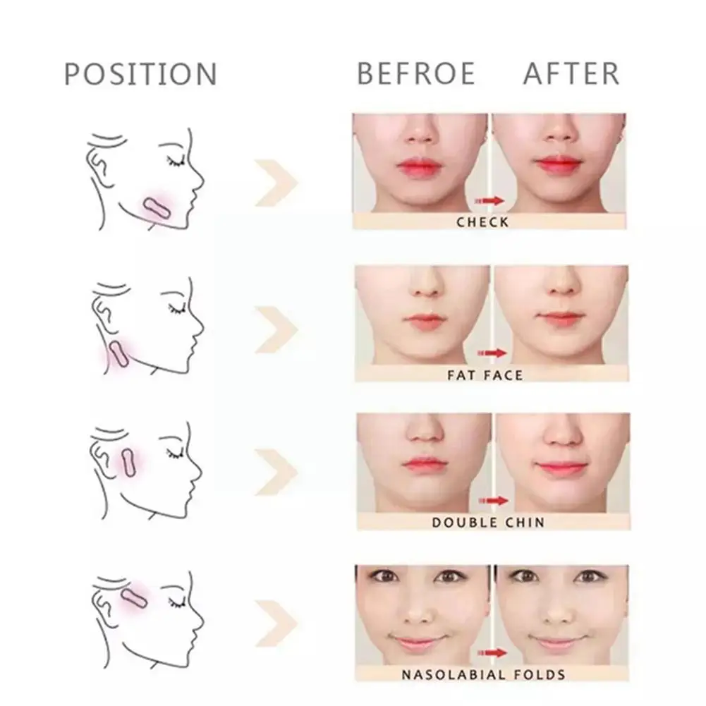 

Beauty Stickers Lift And Firming Invisible Thin Sagging Wrinkle V-shape Line Face Stickers Lift Up Face F1o8