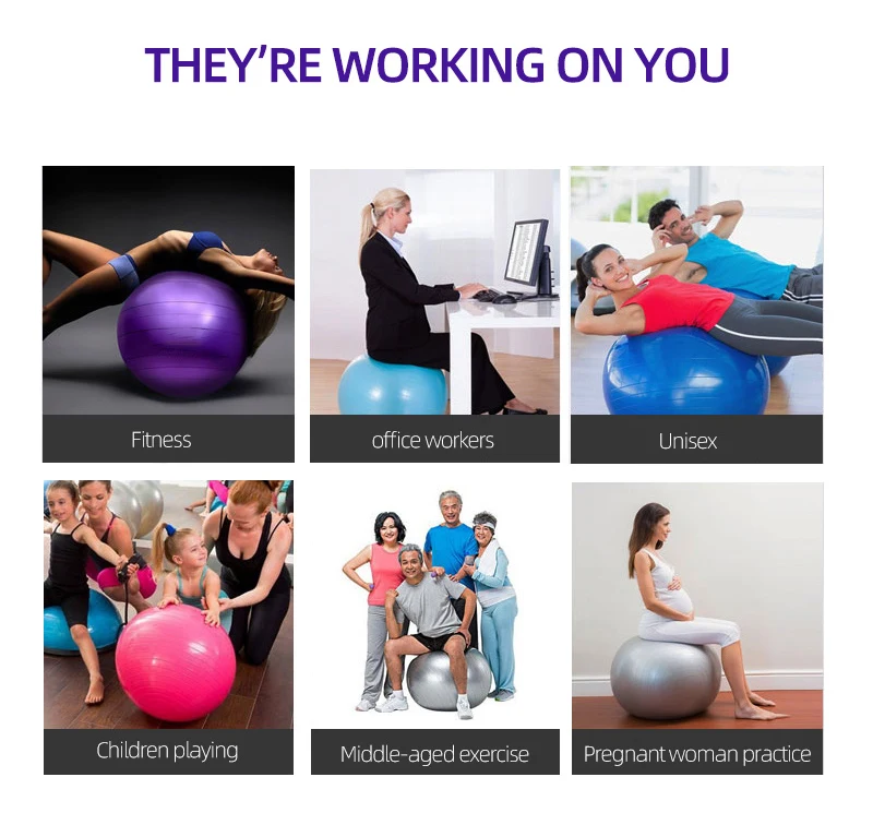 

Pilates Yoga Sports Yoga Balls Bola Pilates Fitness Gym Balance Fit Ball Exercise Pilates Workout Massage Ball For Home Gym