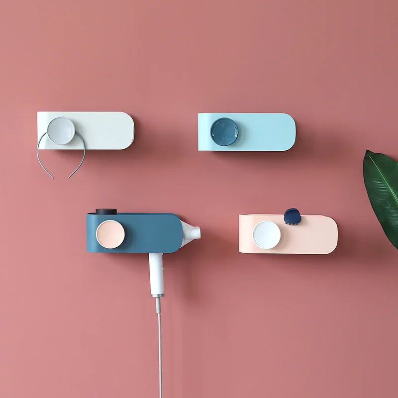 2020 Горячая продажа новый дизайн Фен полка пробойник Бесплатные полки для ванной