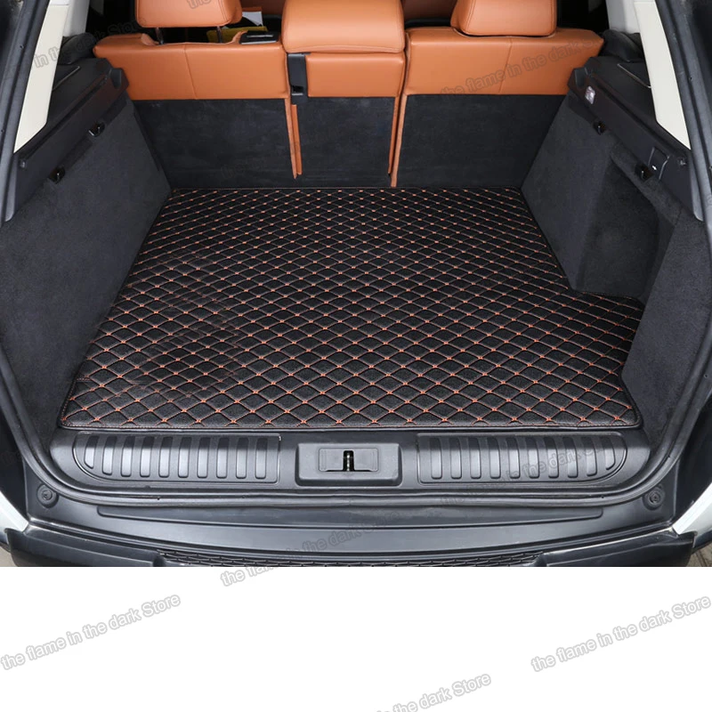 Lsrtw2017 Роскошный Коврик для багажника автомобиля из волоконной кожи range rover sport 2014