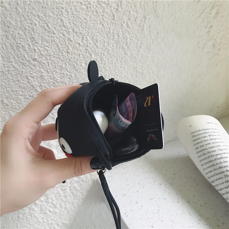 Популярный силиконовый женский кошелек в стиле ретро мягкий кожаный круглый на