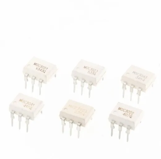 MOC3010 MOC3012 MOC3020 MOC3021 MOC3022 MOC3023 MOC3040 MOC3041 MOC3042 MOC3043 DIP 6|optocoupler|optocoupler datasheetoptocoupler phototransistor |