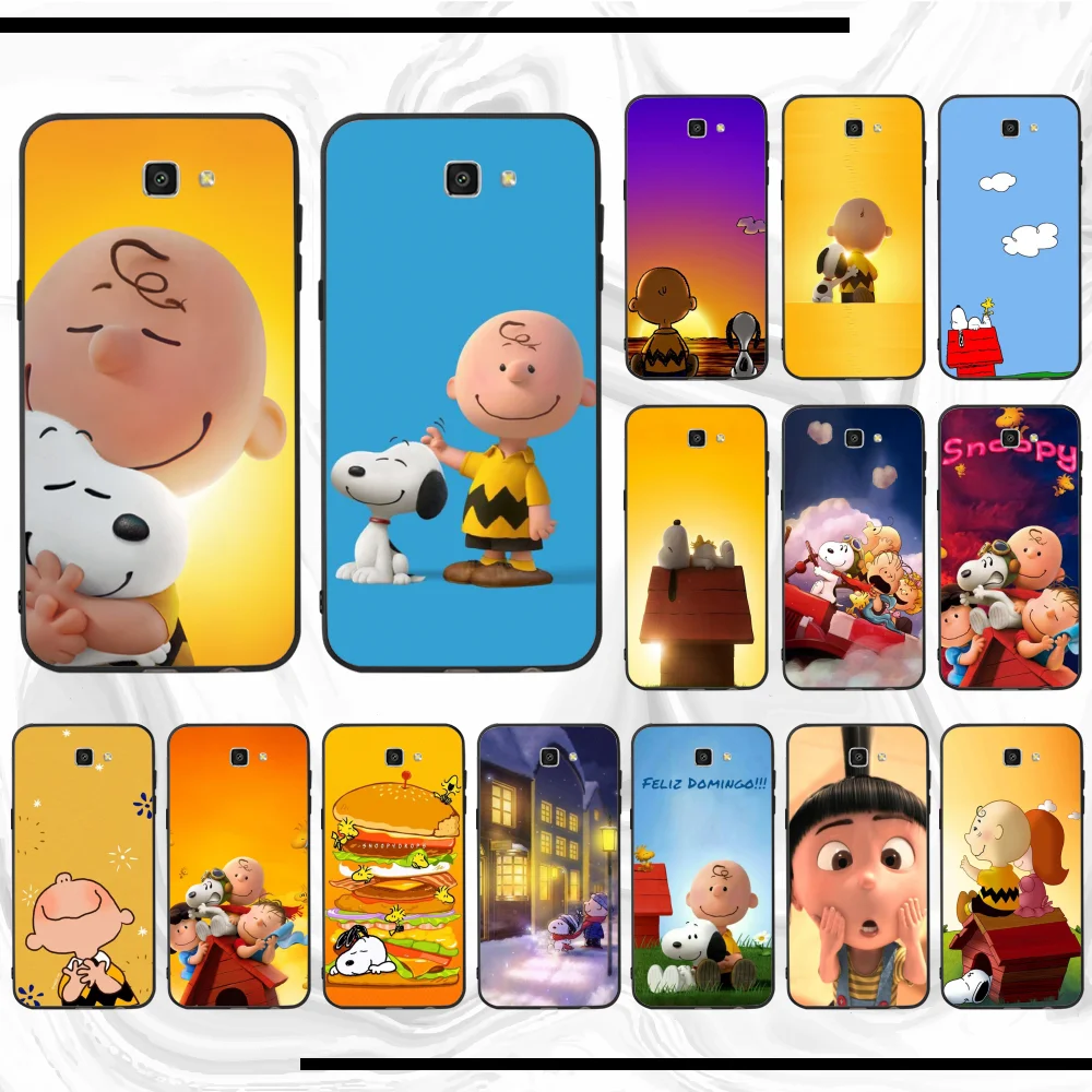 Peanut Charlie коричневый Beagle DIY чехол для телефона samsung J510 J5 J6 J7 J710 730 737 NEO 2016 2017 2018 CORE PRO DUO