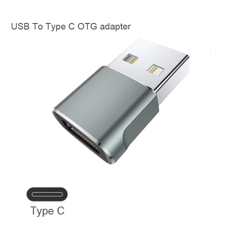 

USB OTG Male To Type C Female chager Adapter Converter, Type-C Cable Adapter For Nexus 5x6p Oneplus 3 2 USB-C, Data Charger