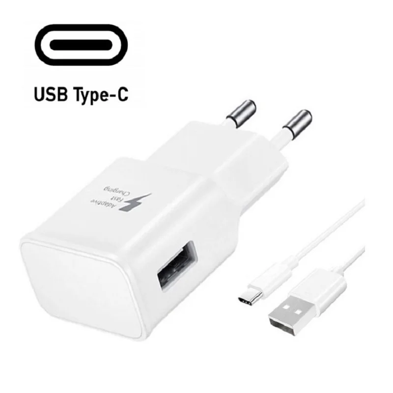 

10 шт./набор, быстрозаряжающий Кабель с разъемом US/EU Plug Быстрая зарядка USB адаптер для путешествий зарядное устройство для Samsung S20 S10 Xiaomi; Разме...