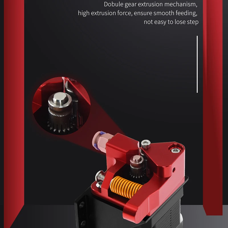 Комплект для экструдера CR10 Dual Gear Mk8 детали 3D принтера CR10S PRO Prusa I3 1 75 мм|Детали и