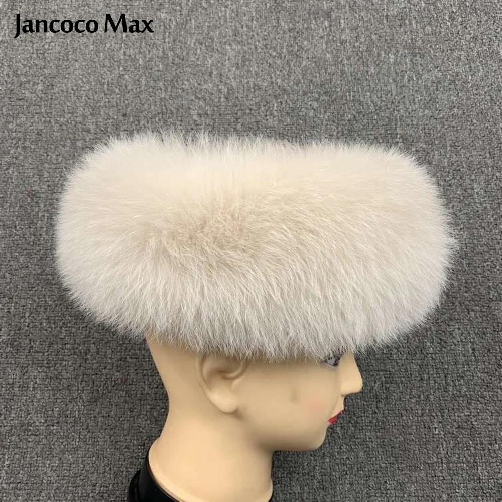 Winter Fashion Elastic Headband Fox Fur Headwear Racccoon Fur Women's Fluffy Real Fur Band S8300 hair barrettes for adults