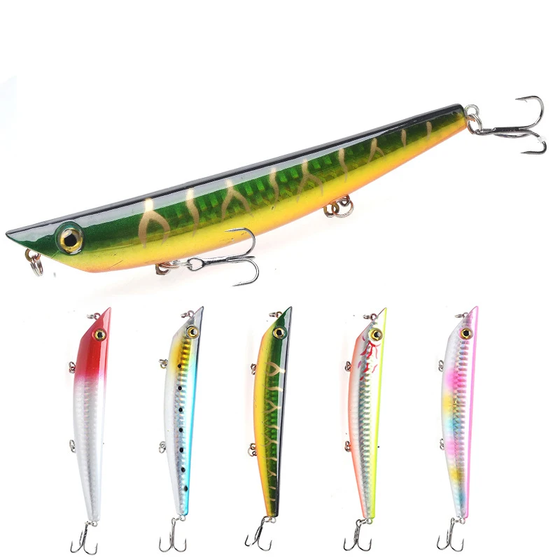 Поппер Рыболовная Приманка 12 см 17 3 г Isca искусственная жесткая приманка 3D глаза