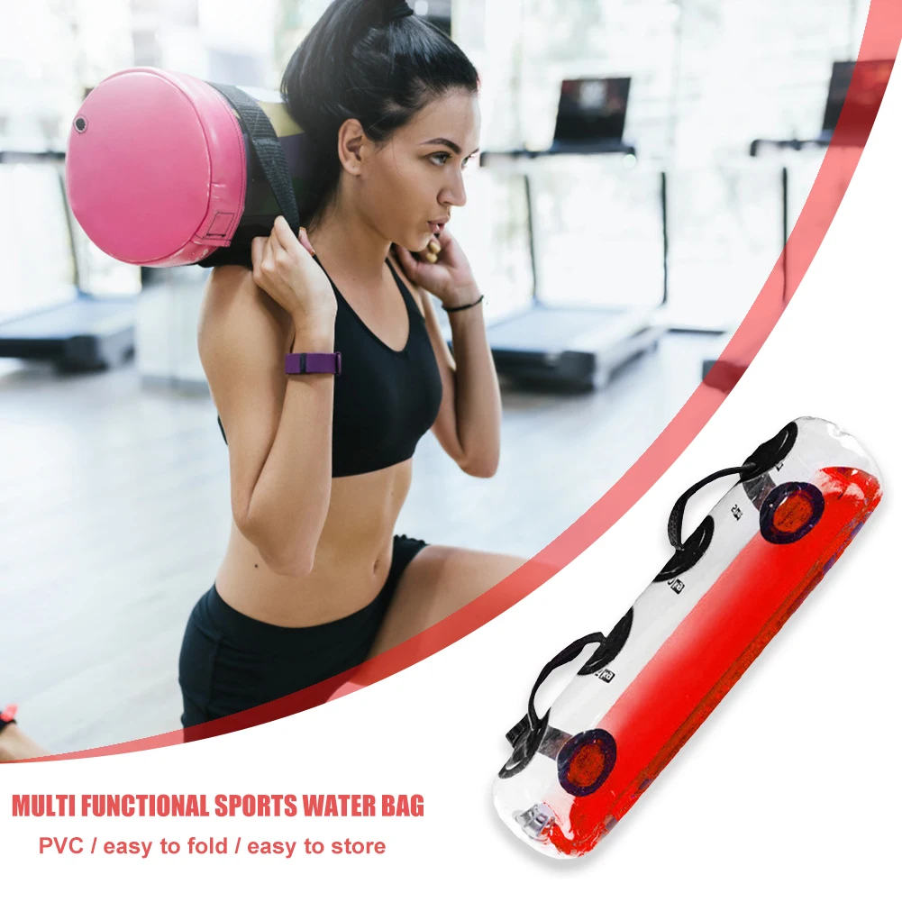 

Yoga Weight-Bearing Aqua Water Bag Exercise Sandbag Gym Fitness Training Workout for Effective Working-out Accessories