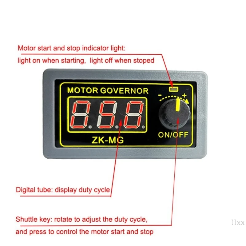 Новый контроллер двигателя постоянного тока 5-30 в ШИМ регулируемая скорость