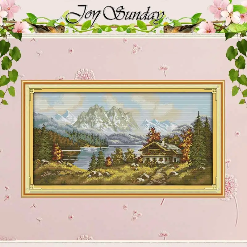 Набор для вышивки крестом 11CT 14CT | Дом и сад