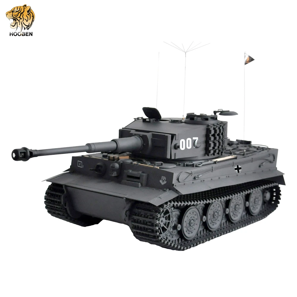 HOOBEN 1:10 RC RTR Танк TigerI позднего производства Wittmann тяжелый танк Второй мировой войны на радиоуправлении полная функция AFV, готов к запуску