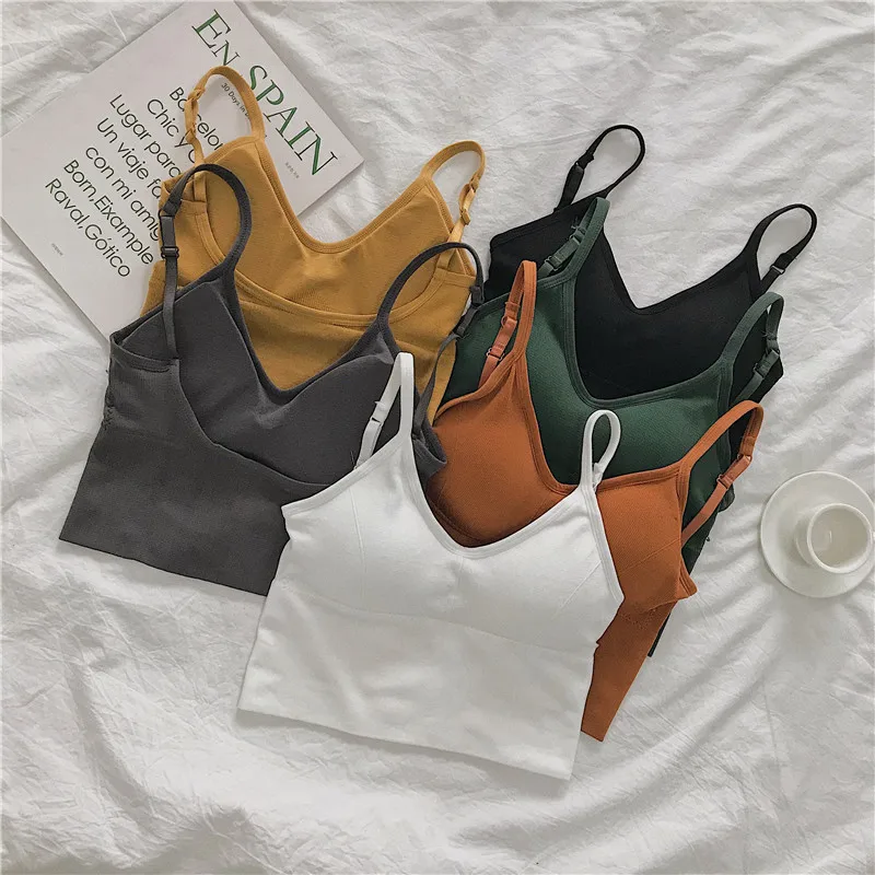 

Кроп-топ женский трикотажный с открытыми плечами и V-образным вырезом