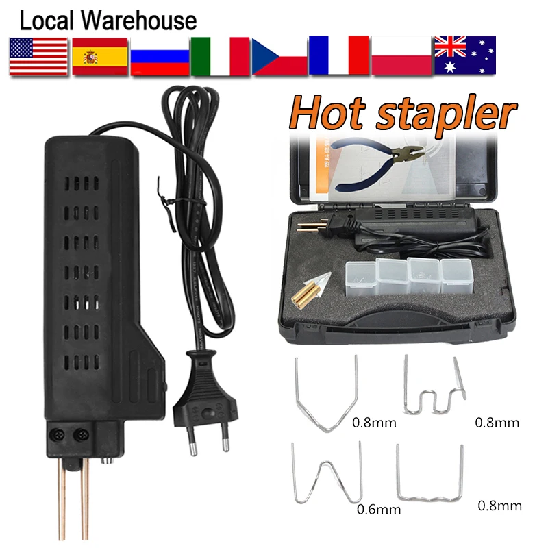 Ручной пластиковый сварочный аппарат инструменты для гаража горячий степлер