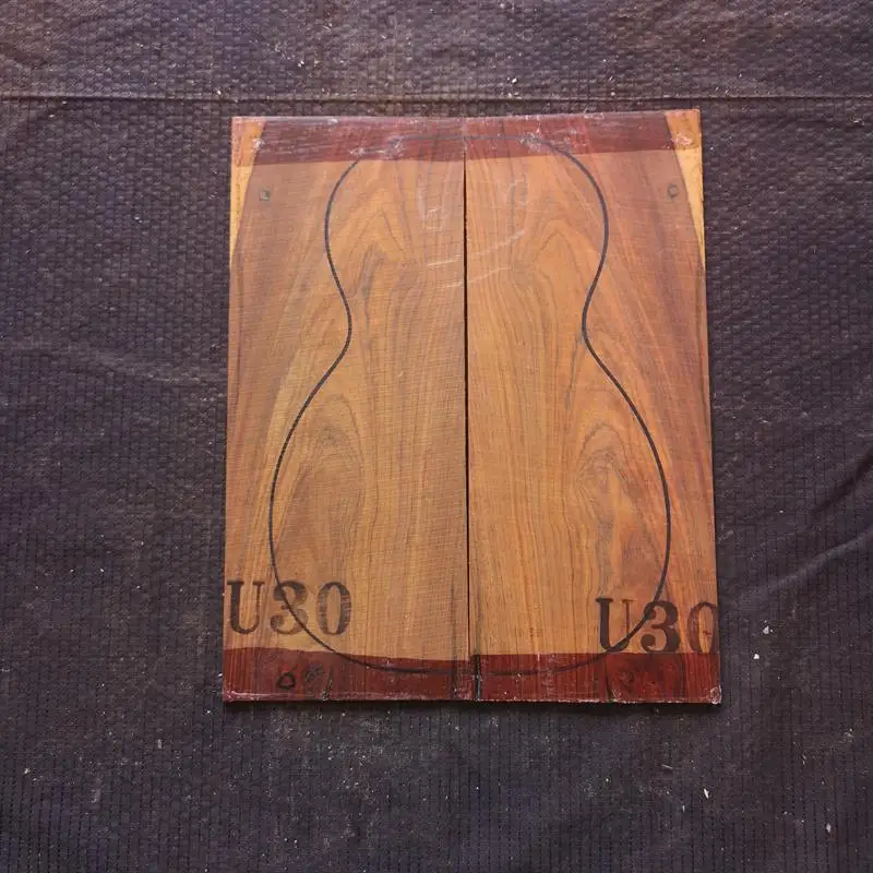 Южная Америка импортированная Гавайская гитара cocobolo гитара из твердой древесины задняя боковая панель шпон гитара материал для изготовления аксессуаров