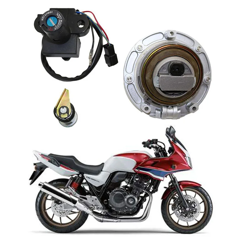 Замок зажигания крышка для топливного бака и бензобака замки ручки сиденья Honda