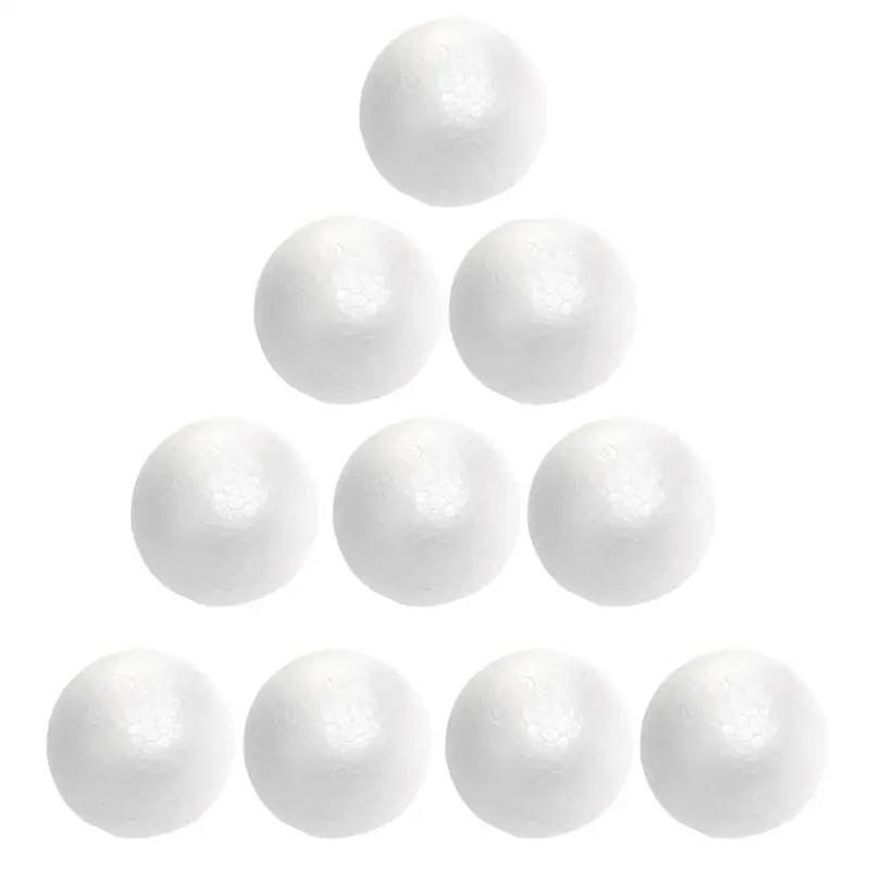 

12pcs 9cm diameter Polystyrene foam wedding decoration ball Christmas decoration art kindergarten teaching supplies 120209