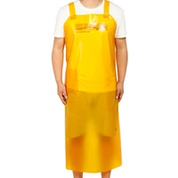 rubber work apron waterproof oil proof mens overall smock adult home kitchen women restaurant wear resistant thick pinafore
