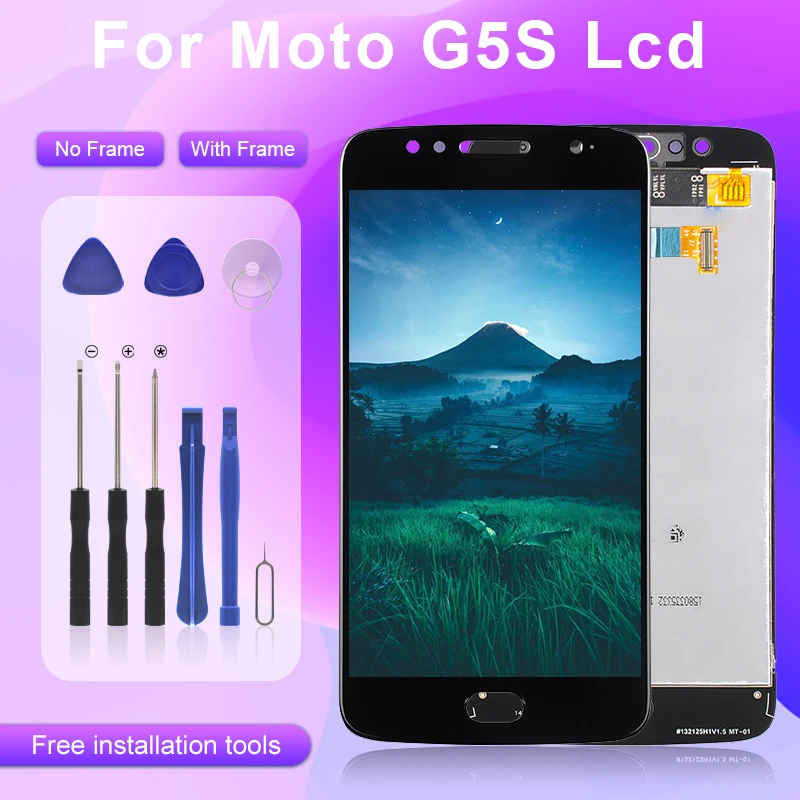 Catteny акция для MotoRola Moto G5S ЖК-дисплей сенсорный экран дигитайзер в сборе XT1793 XT1794 XT1795