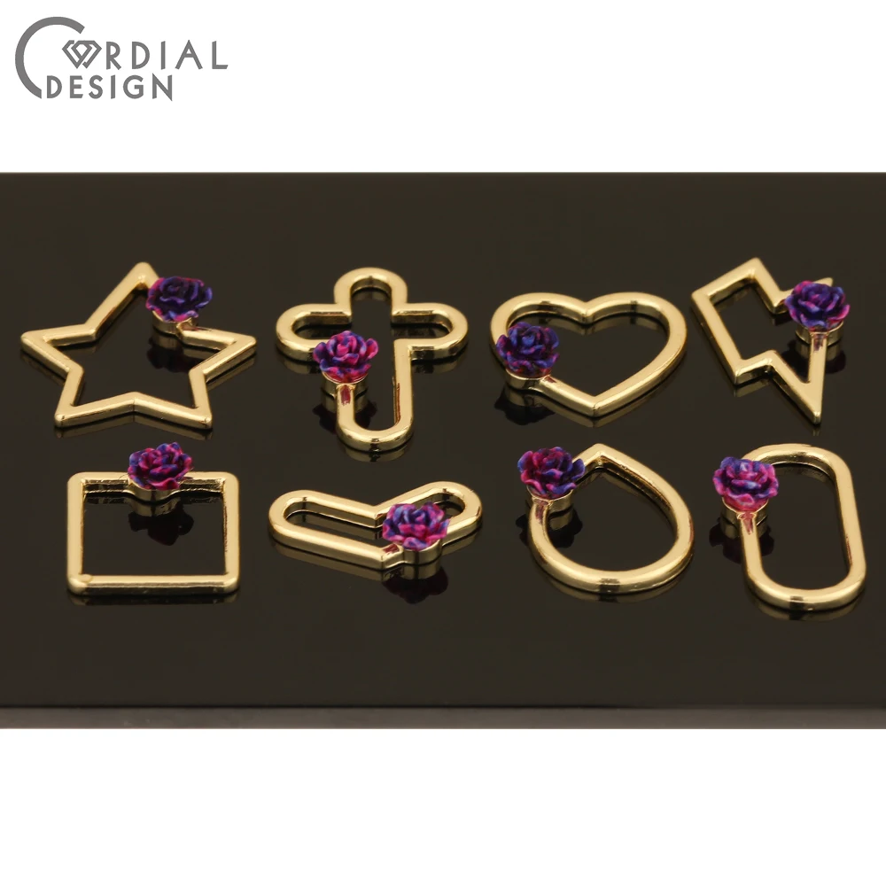 

Cordial Design 100Pcs Earrings Accessories/Pendant/Hand Made/Geometry Shape/DIY Making/Charms/Jewelry Findings & Components