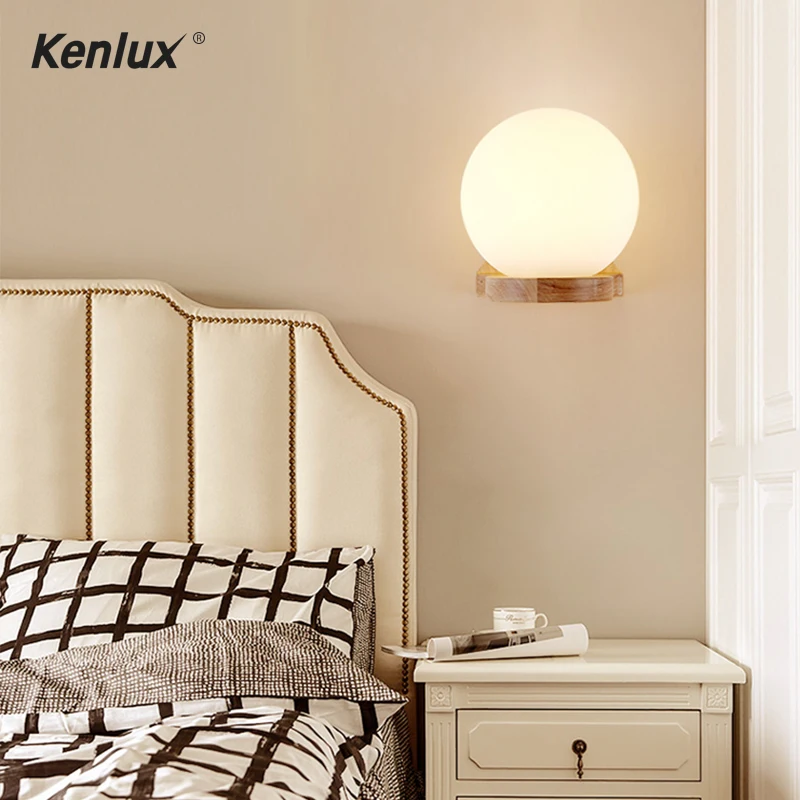 

Wood Wall Lamp Vintage Sconce Wall Lights Fixture E27 110V 220V Bedside Retro Industrial Dining Room Bedroom Indoor Lighting