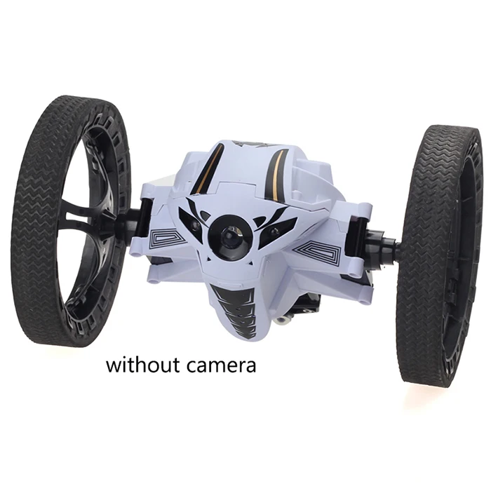 White no Camera Радиоуправляемая машина с камерой 2.0mp Jumping Sumo wifi Bounce Car PEG SJ88 4CH 2,4 GHz RC автомобили с гибкими колесами дистанционное управление FSWB - Цвет: White no Camera