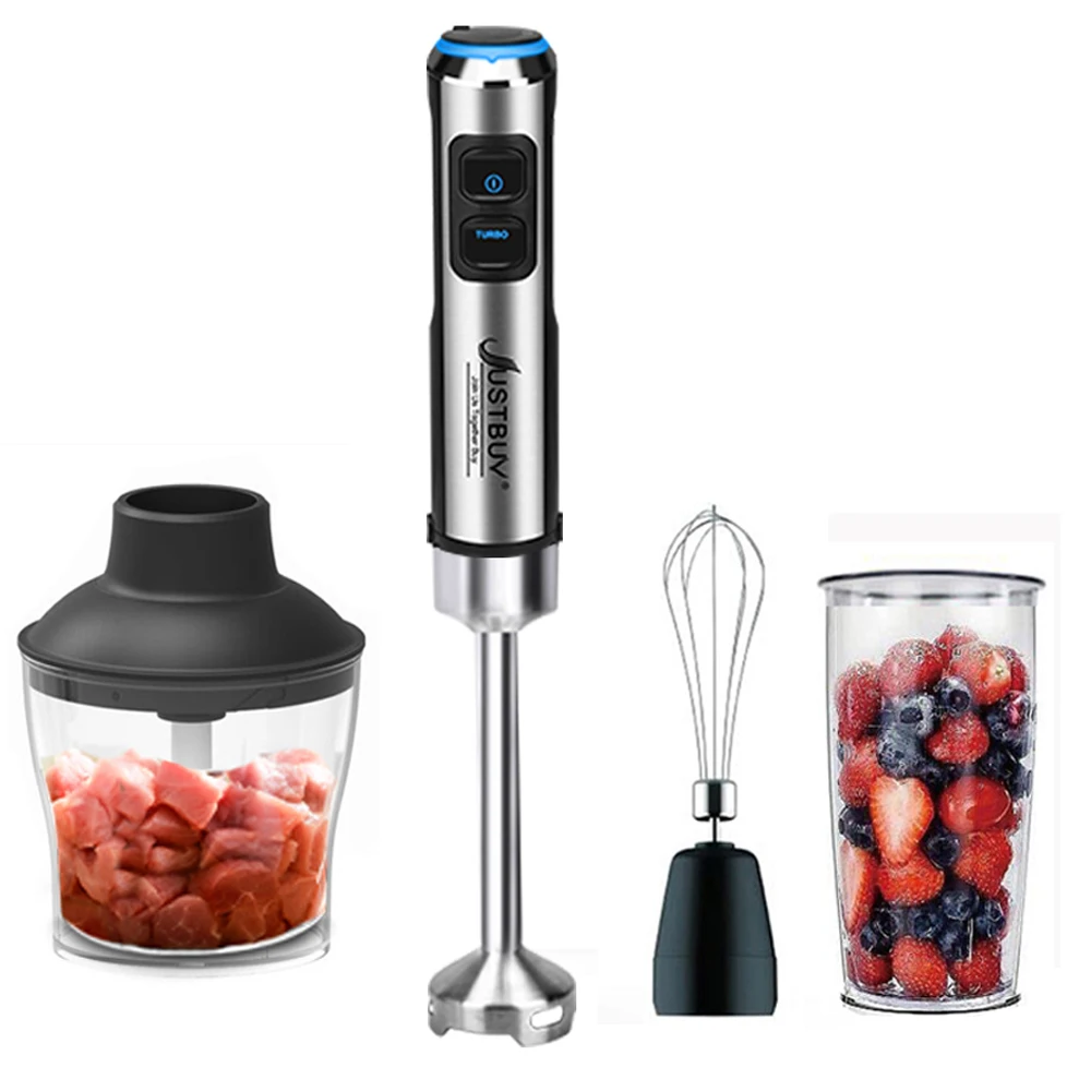 

4 in 1 1200W Electric Stick hand Blender mixer Hand Immersion Egg Whisk Mixer Juicer Meat Grinder Food Processor