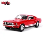 Модель автомобиля Maisto из сплава металла и сплава 118 ратиоford Mustang игрушка для взрослых подарок на день рождения коллекционный дисплей