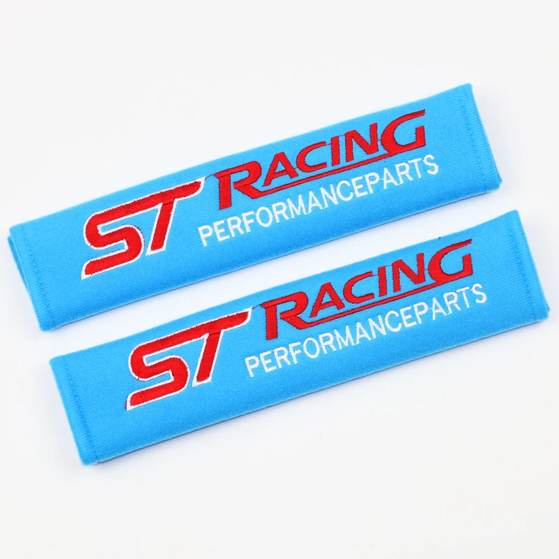 Автомобильные аксессуары 2 шт./лот чехол для ремня безопасности Ford St Lancia Saab Abarth Alfa