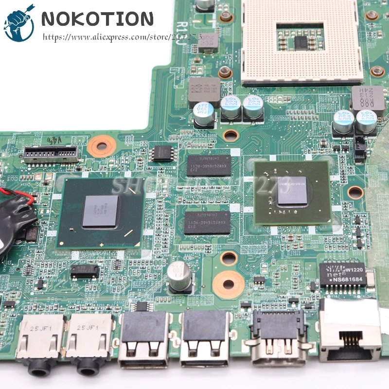 Материнская плата NOKOTION для ноутбука HP Pavilion G4 G6 материнская DAR13JMB6C0 REV C 681045-001 HM65 DDR3 1