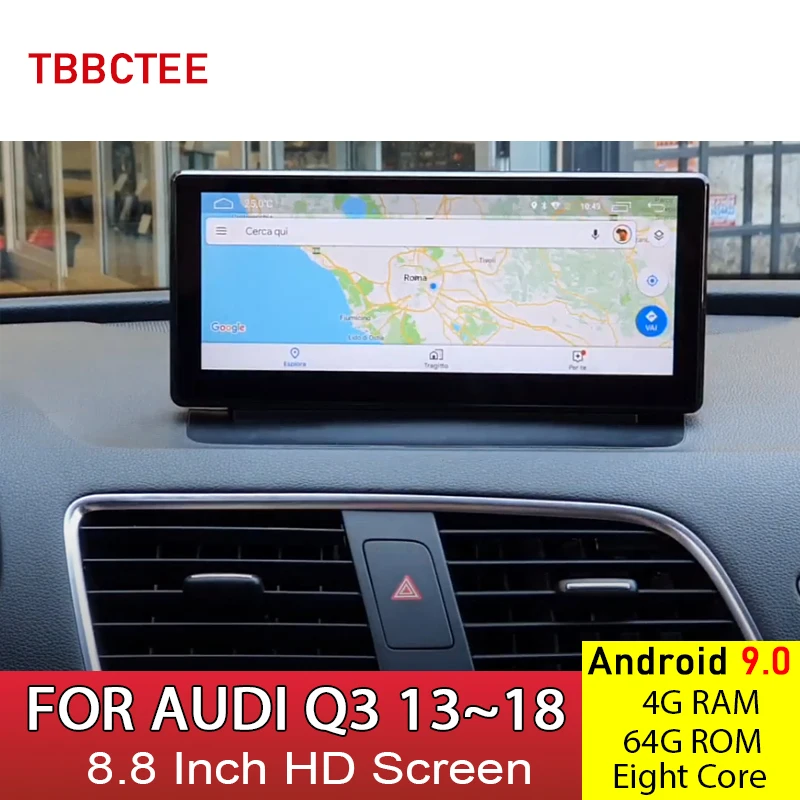 Android 9 0 4 + 32 ГБ для Audi Q3 8U 2011 ~ 2018 MMI 2G 3G RMC Автомобильный мультимедийный плеер GPS