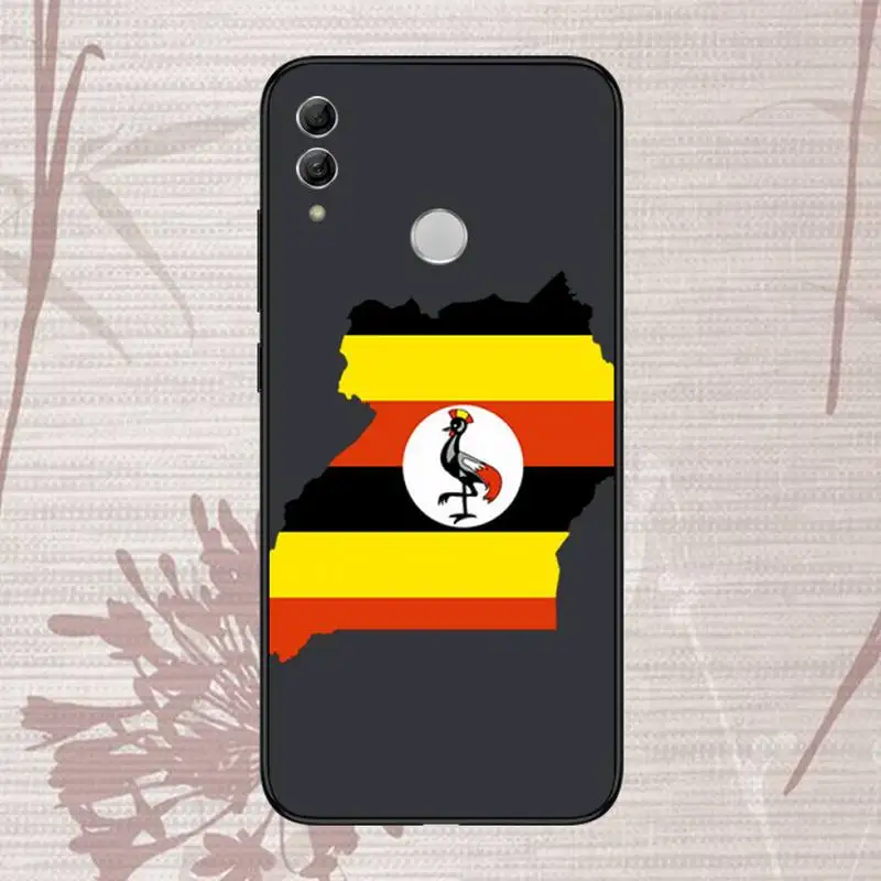 

Uganda National Flag Phone Case For Huawei Honor view 7a5.45inch 7c5.7inch 8x 8a 8c 9 9x 10 20 10i 20i lite pro