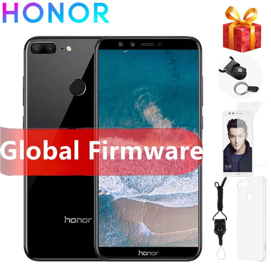 Honor 9 Lite 4G телефон экран 5 65 дюймов Android 8 0 восьмиядерный 3 гб озу 32 пзу|Смартфоны| |