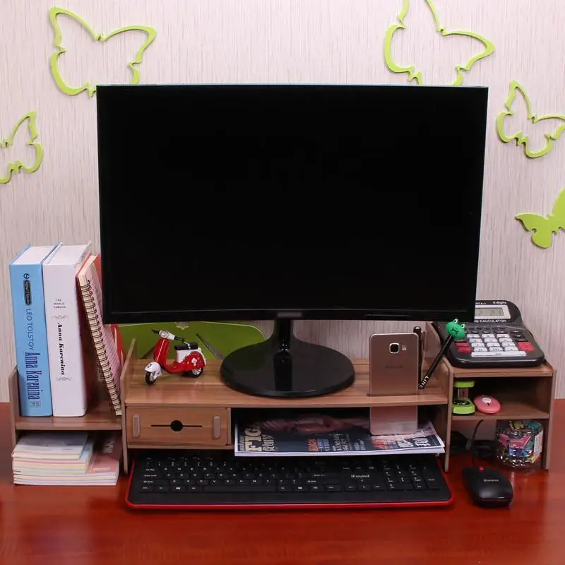 

Decoracion Organizacion Holder Etagere Y Estantes Computer Display Stand Repisas Prateleira Storage Shelf Organizer Rack