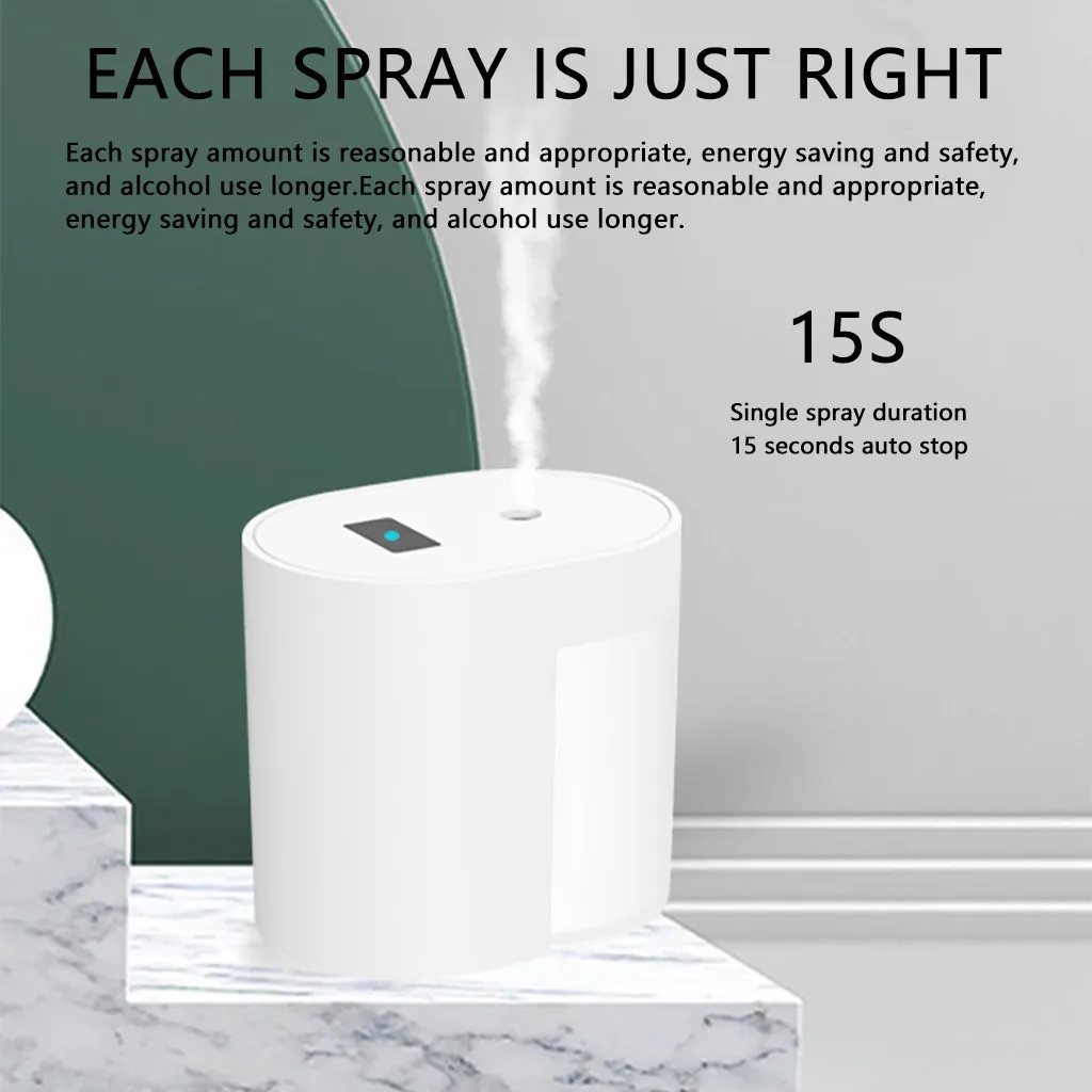 Touchless Spray Foam Alcohol Dispensers Mist Cleaner Hand Hygiene Automatic Sensor Soap 100ML#0610y30 | Спорт и развлечения