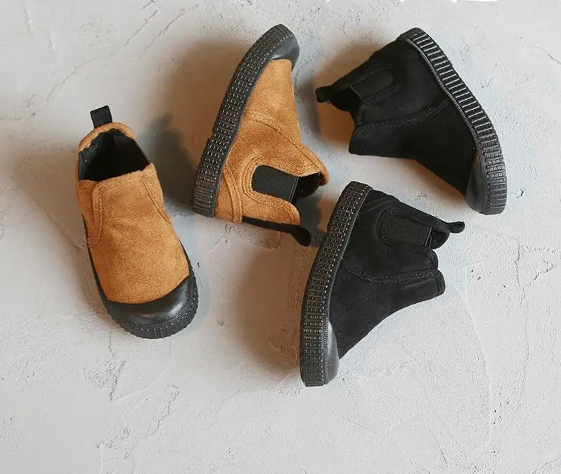 2019 Winter New Children's Warm Cotton Shoes Newborn Baby Boys Girls Snow Boots Pure Color Toddler 2-7 Years | Мать и ребенок