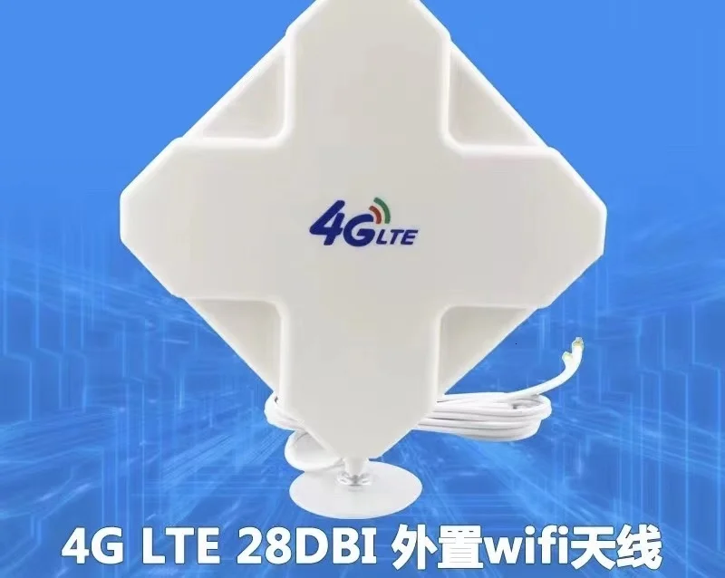 Huawei E5375 E5373 Zte 3g /4g антенна 35dbi с высоким коэффициентом усиления Lte оба интерфейса Ts9
