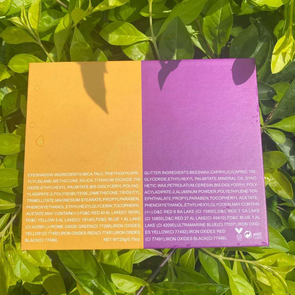 

New double door 24 colors pearly matte earth color eyeshadow palette customized private label low MOQ own cosmetic brand