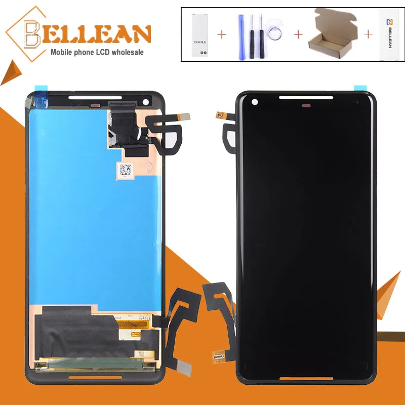 1 шт. Catteny 6 0 дюймов для Google Pixel 2XL ЖК экран с сенсорным экраном дигитайзер сборка