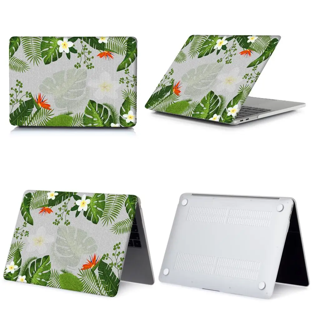 tongye-014 Чехол для ноутбука с цветами для MacBook Touch ID Air 13 A1932 для MacBook Air Pro retina 11 12 13 13,3 15 touch bar A2159+ чехол для клавиатуры - Цвет: tongye-014