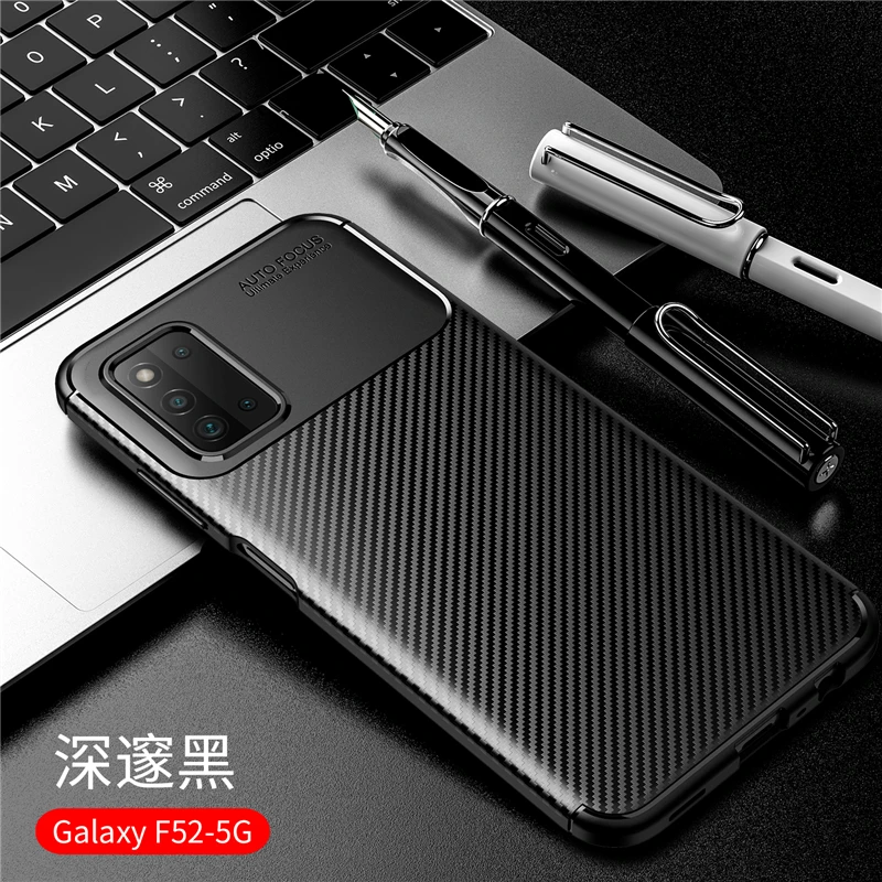 For Samsung Galaxy F52 Case Rubber Silicone Fundas Protective Soft Phone Case For Samsung F52 Cover For Samsung Galaxy F52 5G
