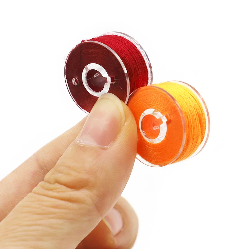 

36pc/set High-quality Household Sewing Thread Transparent Bobbin Colorful Thread DIY Sewing Thread Accessories with Storage Box